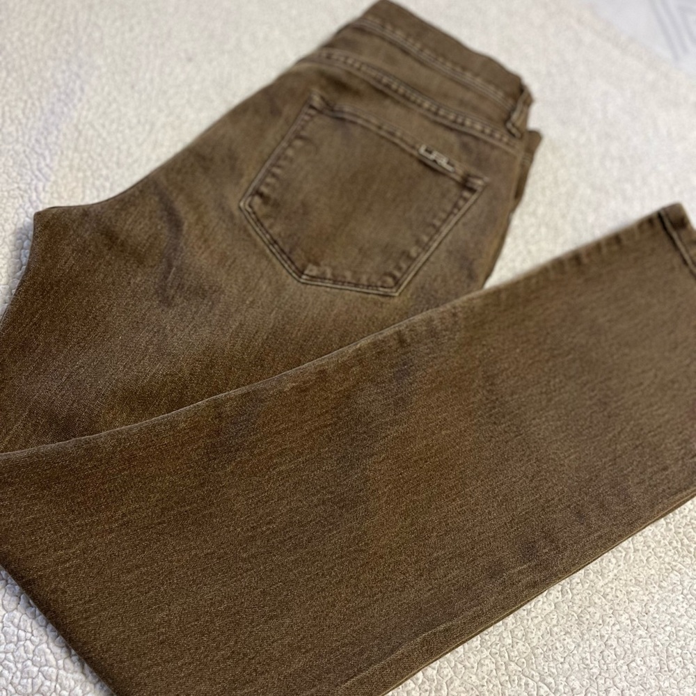 LRL Ralph Lauren Jeans Co Size 8 Brown Classic Straight Leg Denim Women Jeans